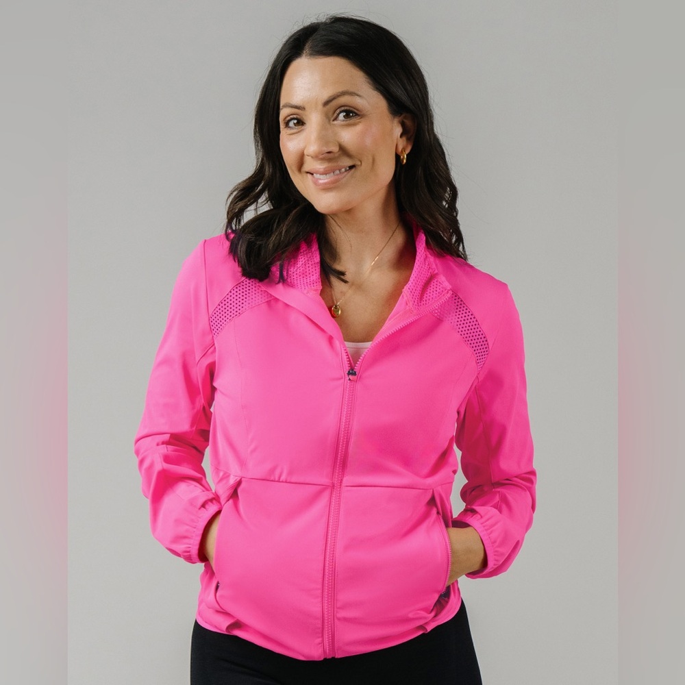 Zyia Hot Pink Pro Trainer Jacket